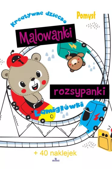 Malowanki rozsypanki. Kreatywne dziecko - Ewelina  Grzankowska