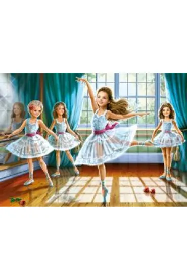 Puzzle 260 el. Ma�e baletnice Castorland