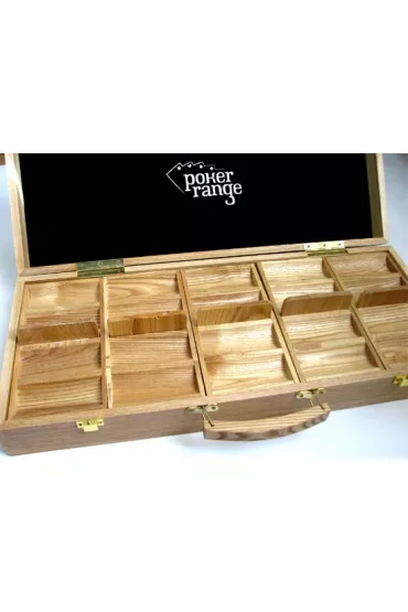 �etony pokerowe Premium Drewno 500 szt. 14g