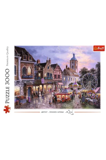 Puzzle 3000 el. Weso�e miasteczko Trefl