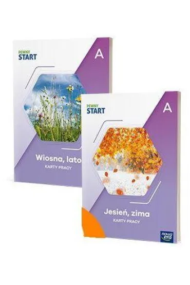 Pakiet Pewny start. Poziom A: Karty pracy. Jesie�, zima, wiosna, lato