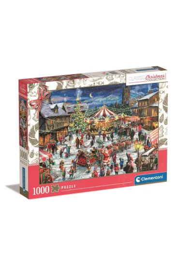 Puzzle 1000 el. Classic Christmas Collection Clementoni