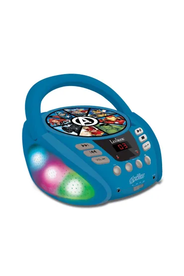 Odtwarzacz CD Bluetooth Avengers z efektami �wietlnymi RCD109AV