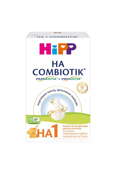 Hipp HA 1 Combiotik Preparat do pocz�tkowego �ywienia niemowl�t od urodzenia 350 g