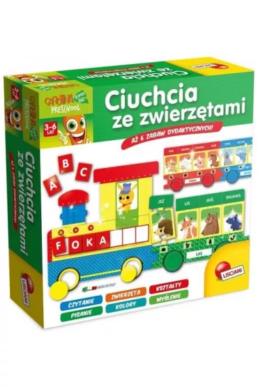 Carotina. Ciuchcia ze zwierz�tami * Lisciani
