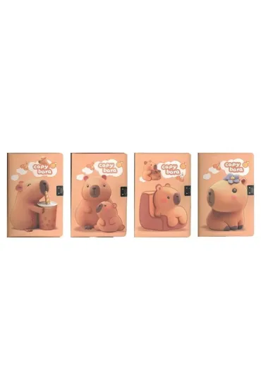 Fandy Notes z k��dk� B6 80K linia Kapibara mix