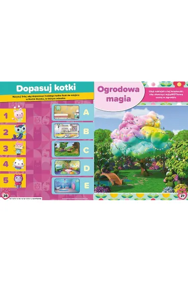 300 naklejek. Koci Domek Gabi