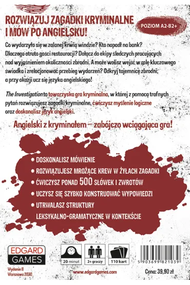 The Investigation. Angielski z krymina�em Edgard