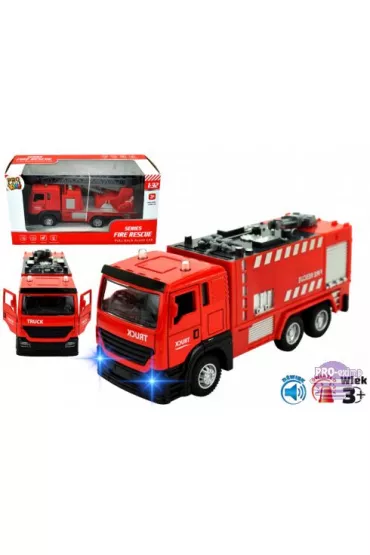 Pojazd metalowy - w�z stra�acki 15cm Pro Kids