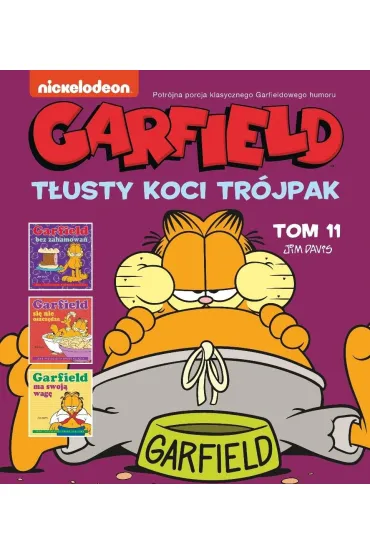 Garfield. T�usty koci tr�jpak. Tom 11 - Jim Davis