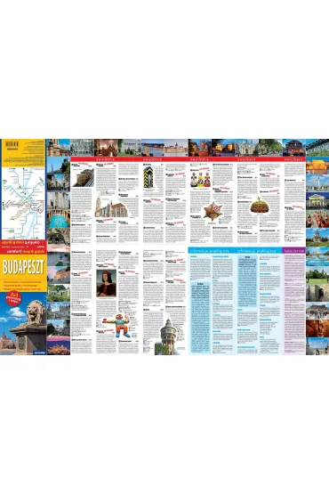 Budapeszt map&guide PL laminat 2024