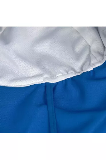 Lassig Czapka przeciwsoneczna z daszkiem i oson karku UV80 Splash & Fun blue, rozm. 50/51