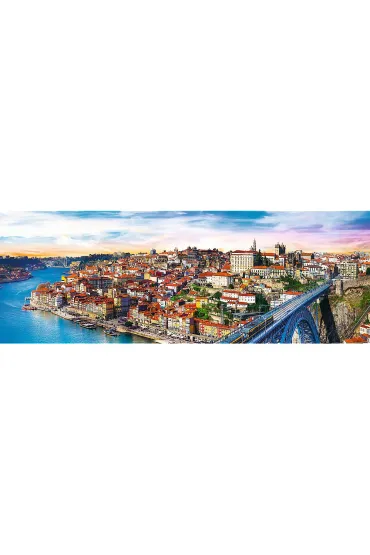 Puzzle panoramiczne 500 el. Porto, Portugalia Trefl