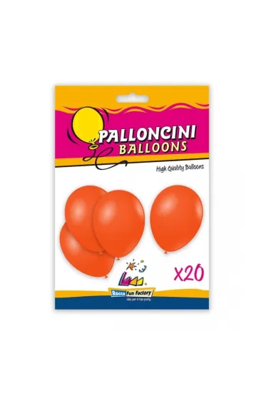 Balony pomara�czowe 26 cm 20 szt.