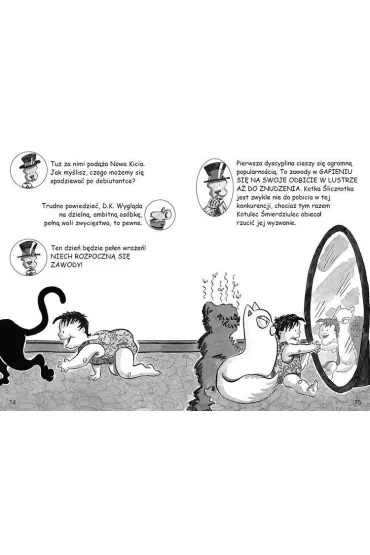 Z�y Kocurek. Z�y Kocurek i dziecko - Nick Bruel