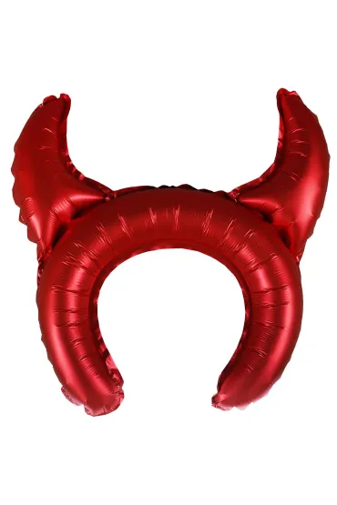Ozdoba Opaska dmuchana Rogi czarne Halloween ARPEX BLF5463