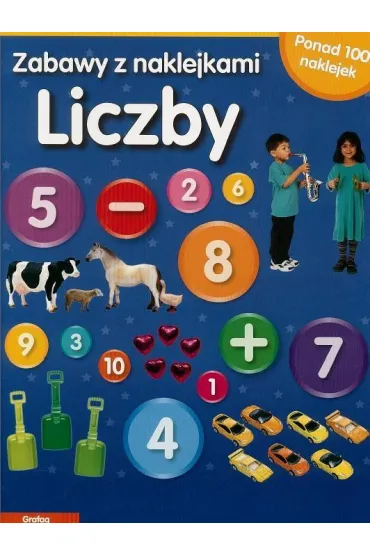 Zabawy z naklejkami - Liczby