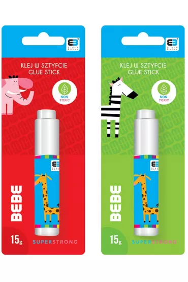 Interdruk Klej w sztyfcie transparentny B&B Kids 15 g