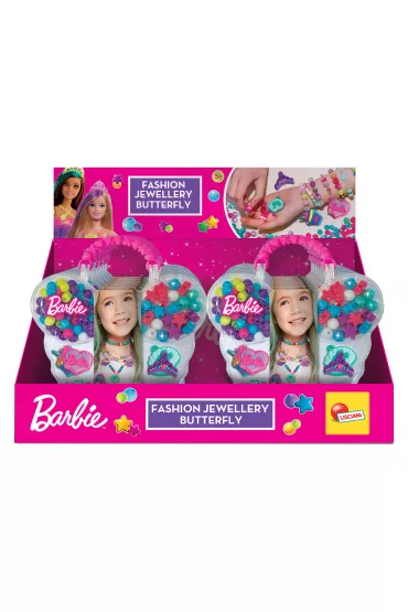 Zestaw do tworzenia bi�uterii Barbie Butterfly Bag Lisciani