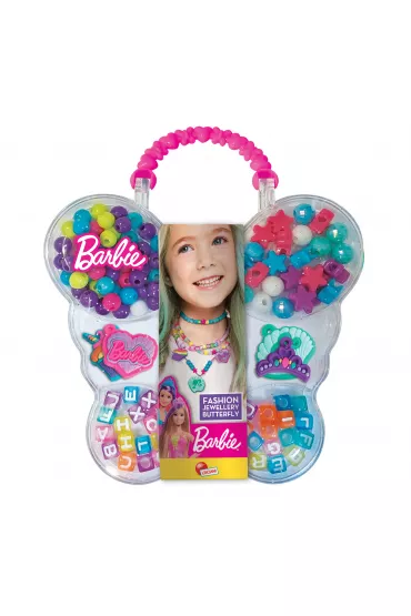 Zestaw do tworzenia bi�uterii Barbie Butterfly Bag Lisciani
