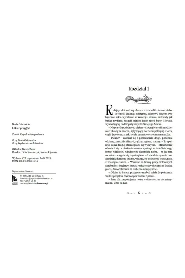Eliksir przyg�d. Zagadka starego dworu. Tom 1 - Beata Ostrowicka