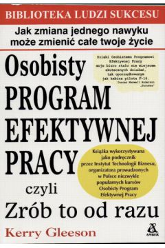 Osobisty program efektywnej pracy - Gleeson Kerry - Kerry Gleeson