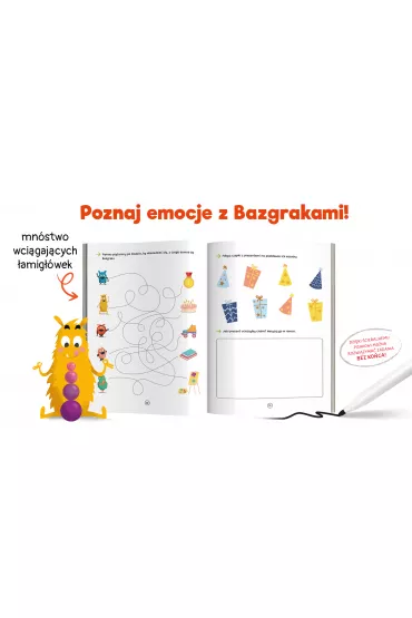Bazgraki. Emocje. Kapitan Nauka - Monika  Sobkowiak