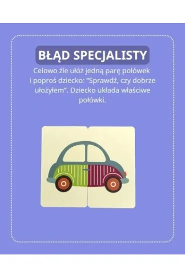 Po��weczki Znajd� i dopasuj! Auto i Mi�