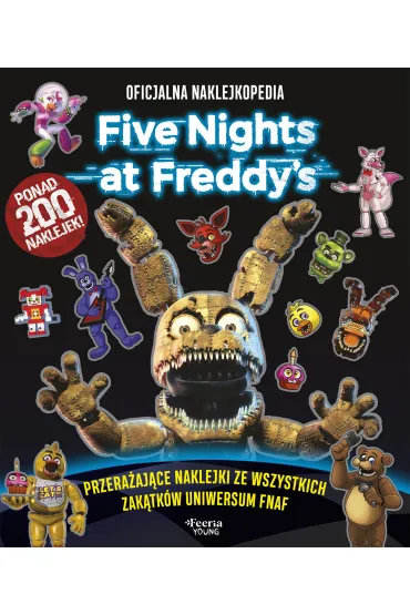 Five Nights at Freddy`s. Naklejkopedia - Cawthon Scott