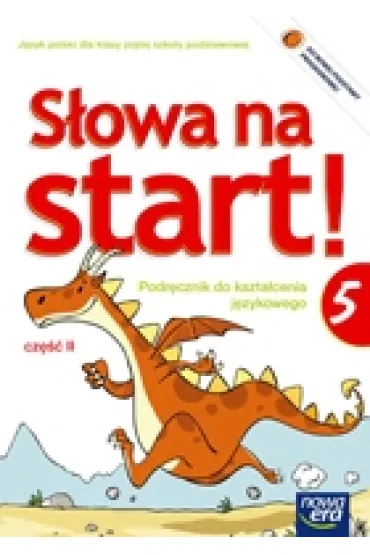 S�owa na start 5. J�zyk polski. Podr�cznik do kszta�cenia j�zykowego. Cz�� 2 - Agnieszka Marcinkiewicz, Anna Wojciechowska