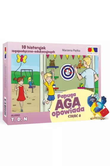 Historyjki obrazkowe. Papuga Aga opowiada cz.8