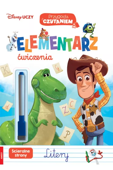 Disney Uczy. Mix. Elementarz. �wiczenia. Litery