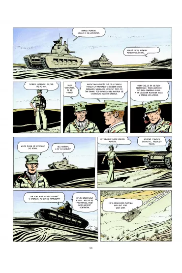 Mistrzowie Komiksu Pustynne Skorpiony - Hugo Pratt