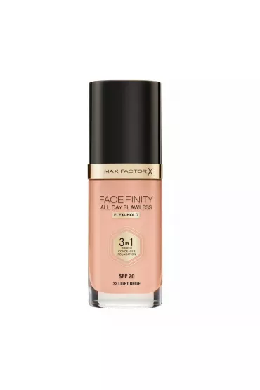 Max Factor Facefinity All Day Flawless 3in1 Podk�ad do twarzy 32 Light Beige 30 ml