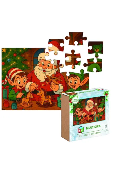 Puzzle 30 el. Pracownia �w. Miko�aja Multigra