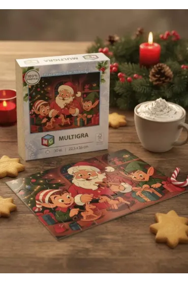 Puzzle 30 el. Pracownia �w. Miko�aja Multigra