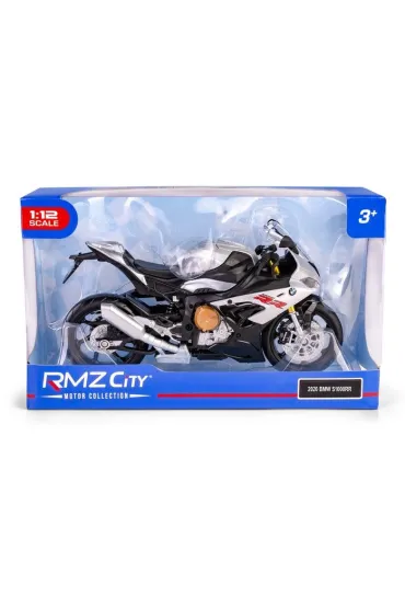RMZ 1:12 BMW S1000RR 2020 (Regular) Srebrny Daffi