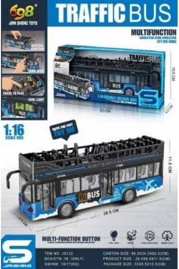 Pi�trowy autobus 1:16 Maksik