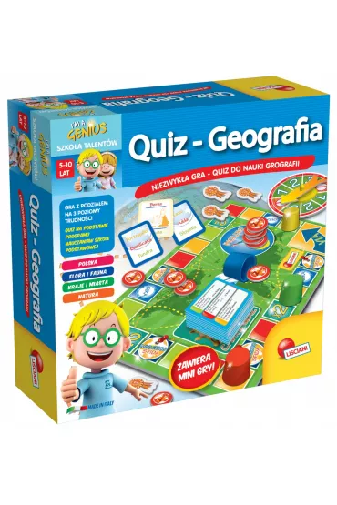 I'm a Genius. Quiz. Geografia