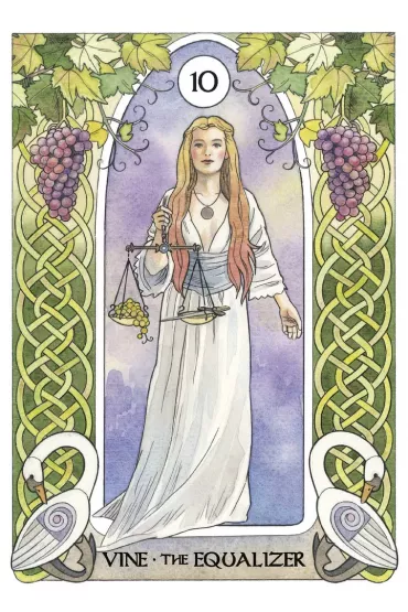 Celtic Astrology, karty do wr�enia - Lunaea Weatherstone, Antonelli Castelli