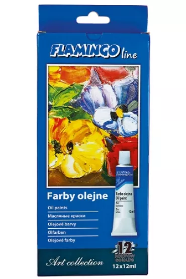 Hasta Farby olejne w tubie 12 x 12 ml