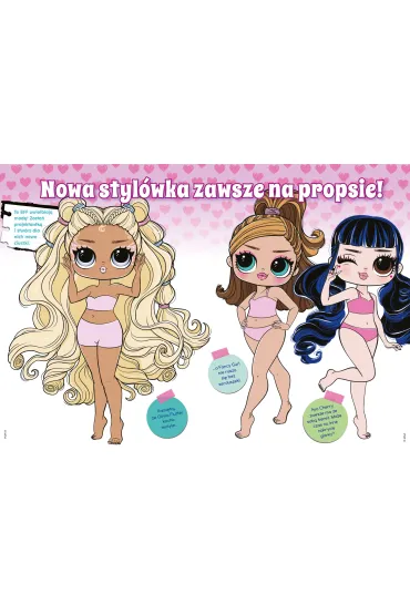 L.O.L. Surprise! OMG Zadania do �cierania. Zabawa na maksa!