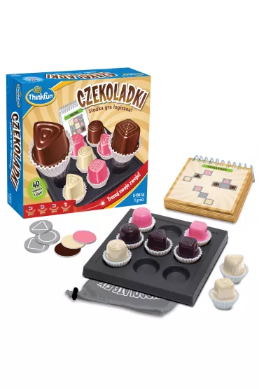 Czekoladki. Gra planszowa Think Fun