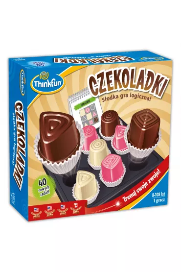 Czekoladki. Gra planszowa Think Fun
