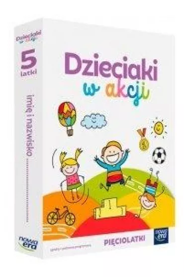Dzieciaki w akcji. 5-latki. Zestaw dla dziecka - Anna Stalmach-Tkacz, Karina Mucha