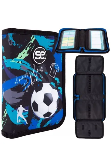 Patio Coolpack, Pi�rnik jednoklapkowy bez wyposa�enia Clipper - Football Navy (F076967)