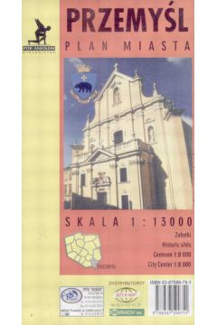 Przemy�l - mapa planu miasta