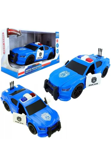 Auto policja z d�wi�kiem i �wiat�em Trifox