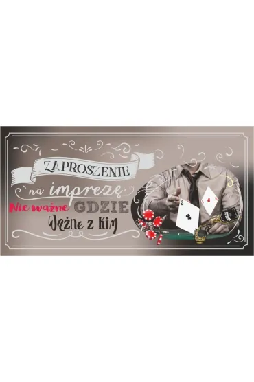AbCard Zaproszenie Z95 10 szt.