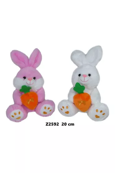 Zaj�c kr�liczek z marchewk� 20cm MIX Sun-Day